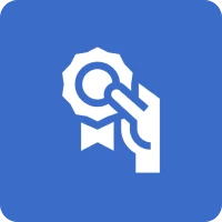 Achievement badge graphic design